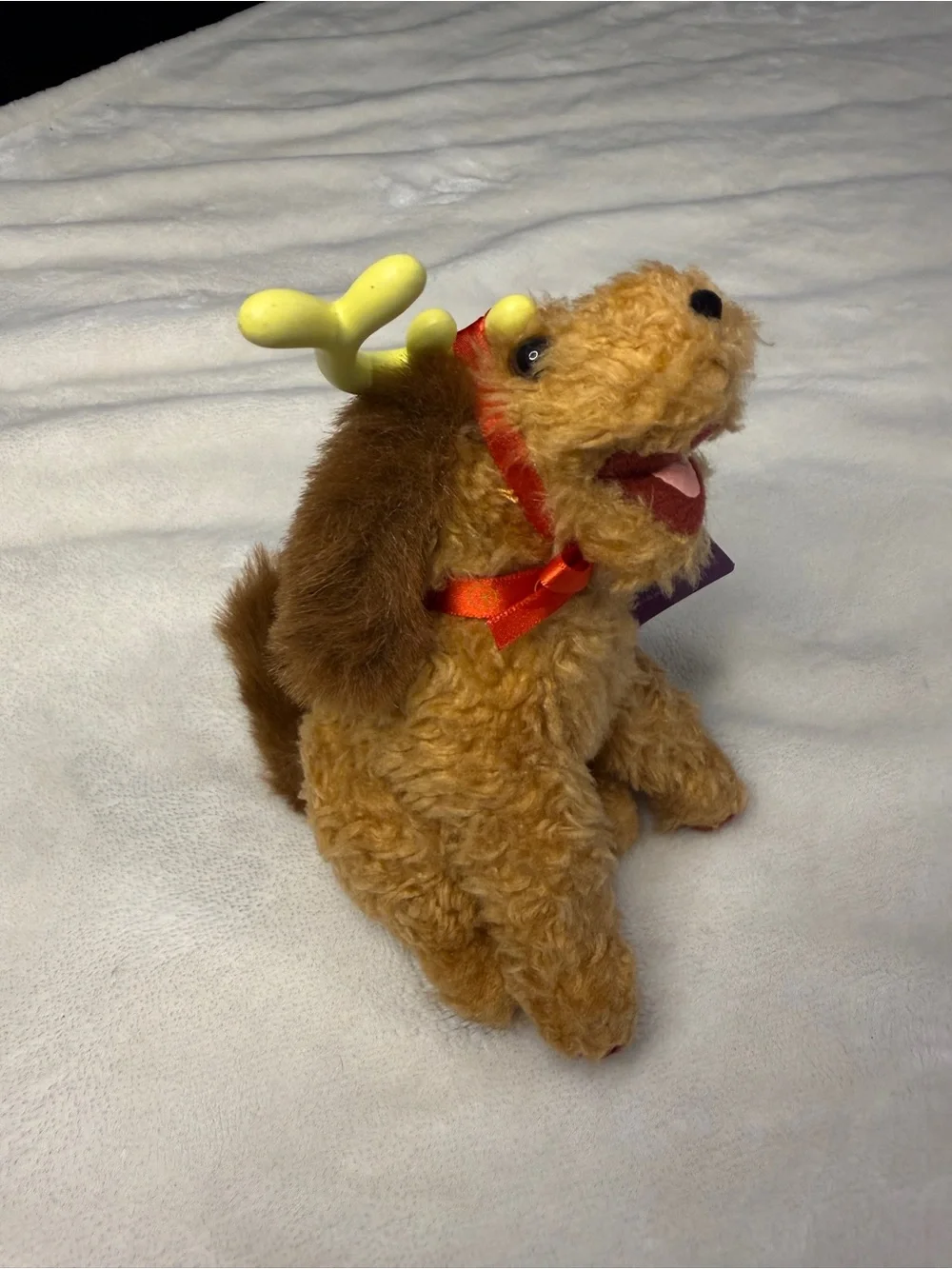NWT Vintage 2000 Dr Seuss Grinch Max The Dog Plush Stuffed Animal Playmates